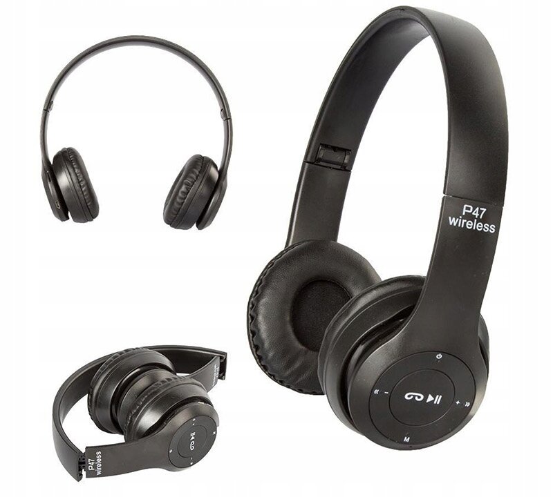 Беспроводные наушники P47, Bluetooth 5.0, складные, с микрофоном, шумоподавление
