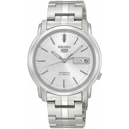 фото Наручные часы seiko seiko 5, серебристый