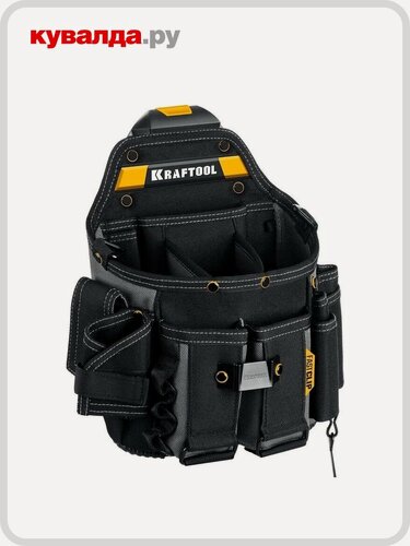 Изображение товара Сумка для инструмента KRAFTOOL KPB-23 поясная с быстрос. креплением FastClip, 290x310мм