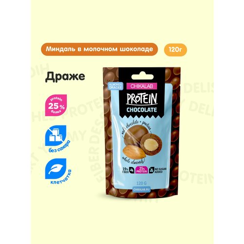 Chikalab Конфеты Драже без сахара 