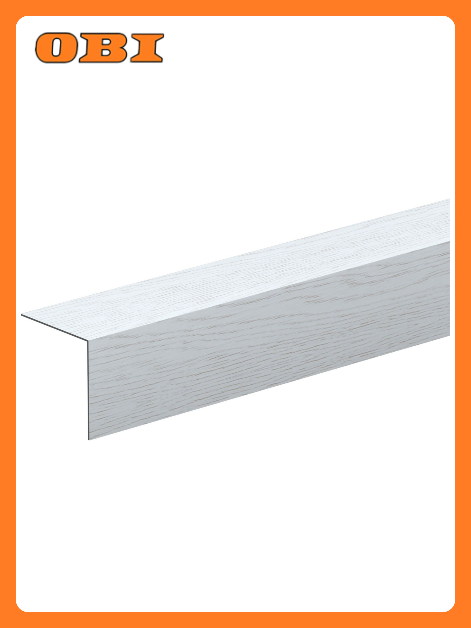 Угол ПВХ идеал 253 ясень серый 30Х30Х2700ММ