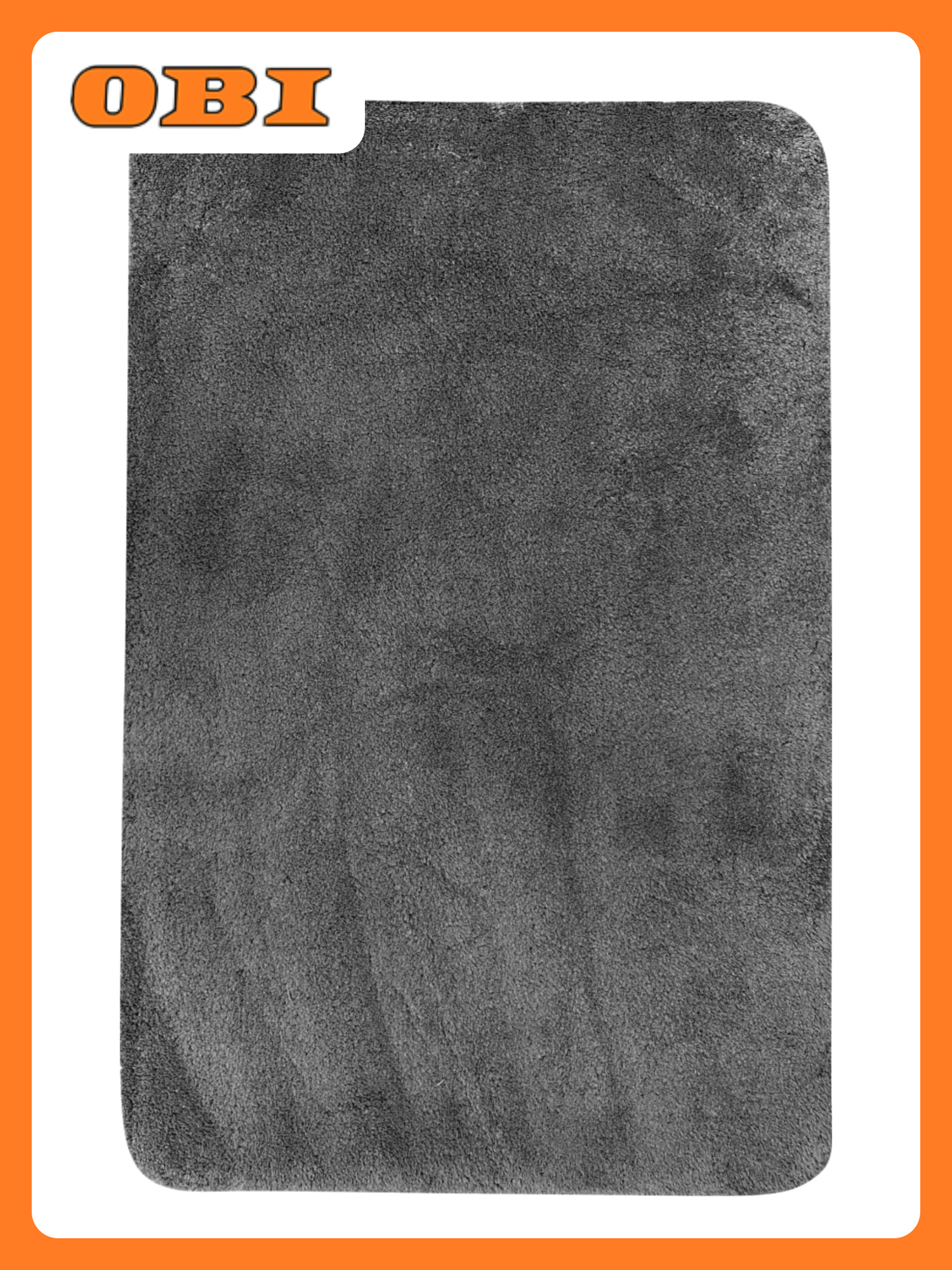 Коврик для ванной Fora BATH BLISS текстиль 50x80 см темно-серый