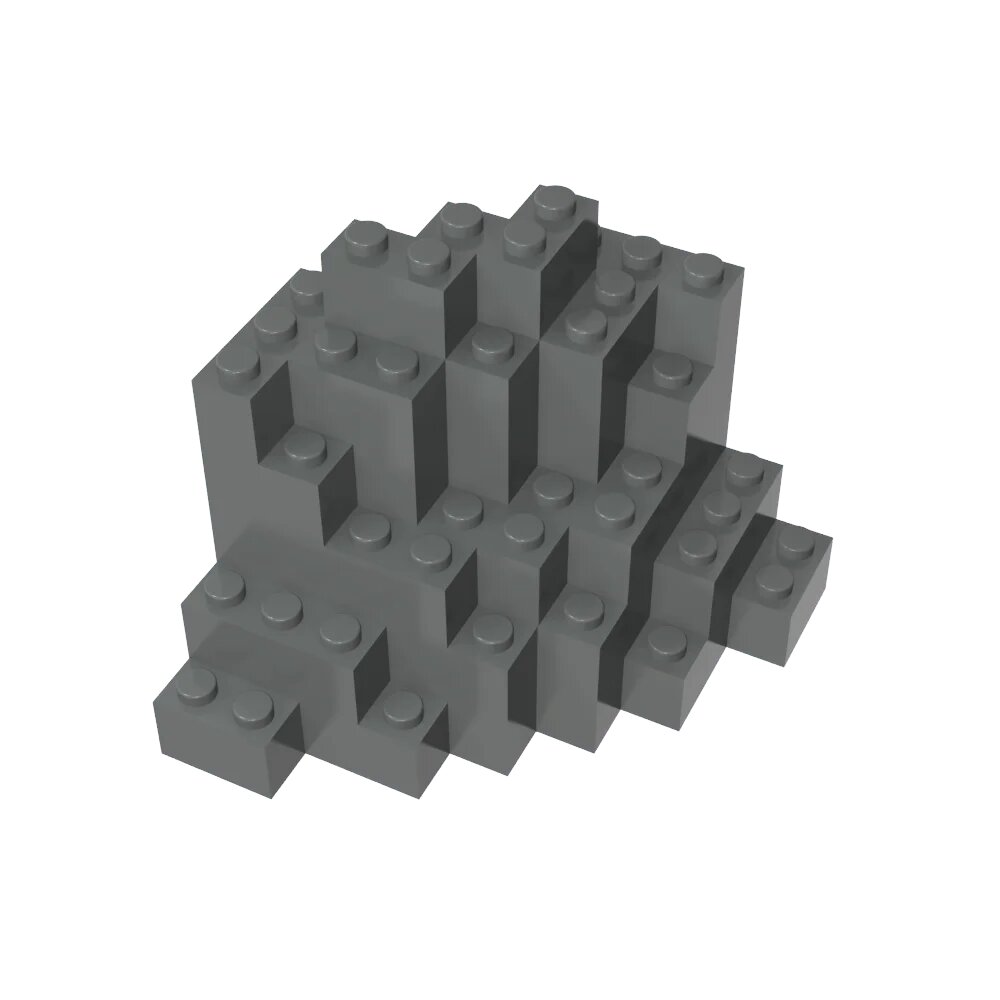 Конструктор Gobricks GDS-2169 8x8x6