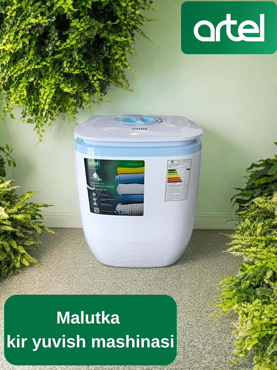 Стиральная машина полуавтомат Artel SE25 Mini, 2.5 кг, белый