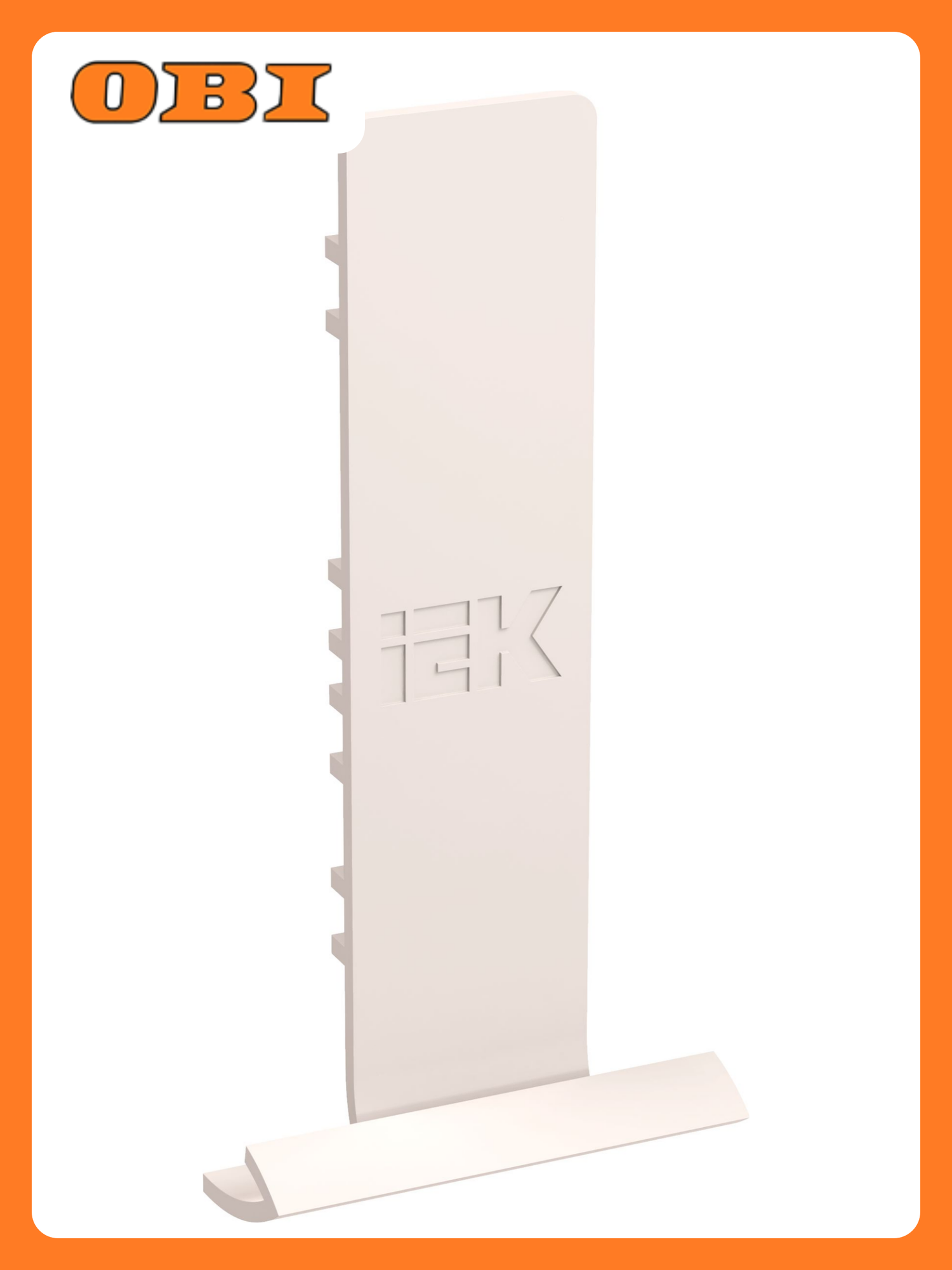 Фиксатор кабеля IEK Праймер для кабель-канала белый пластик