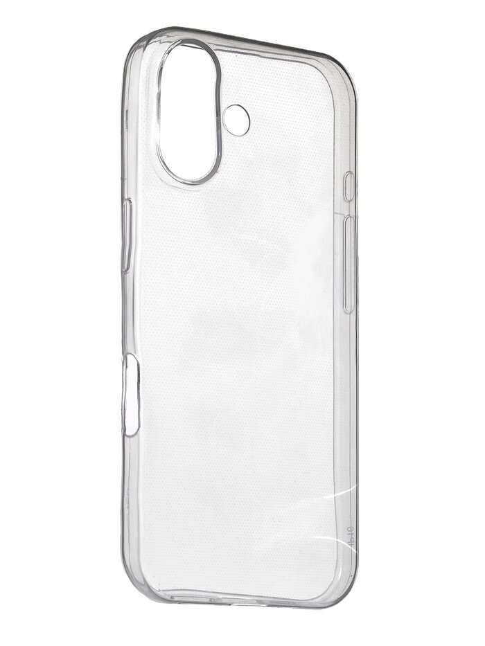 Чехол Luazon для iPhone 16, силиконовый, прозрачный — фото 1