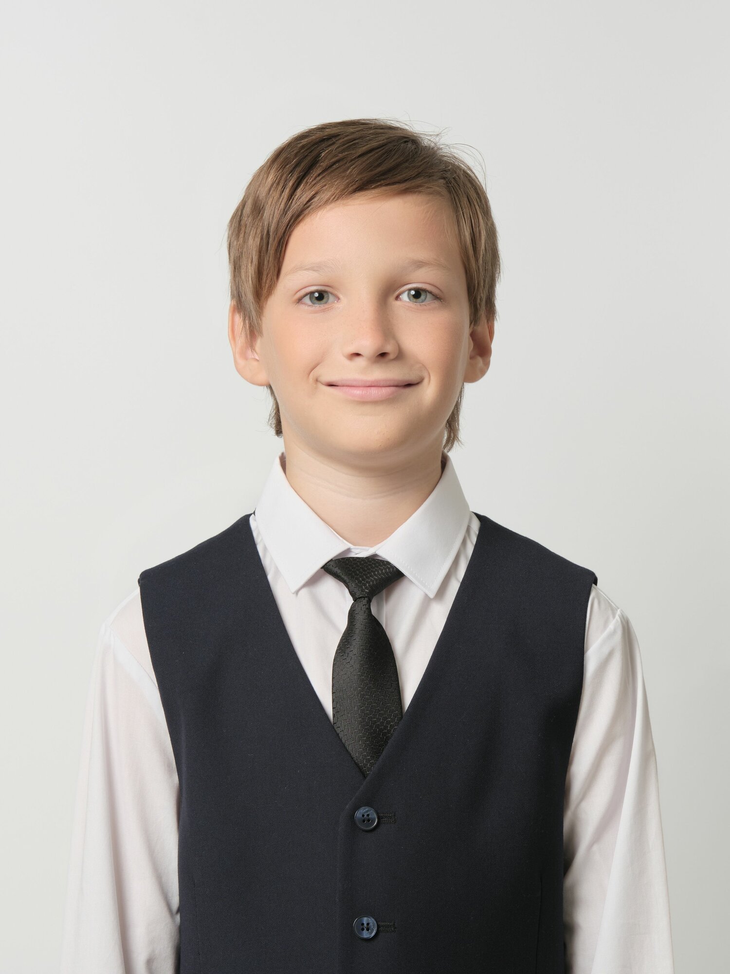 Галстук Андерсен, черный — фото 1