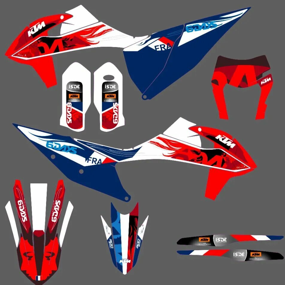 Для KTM EXC EXCF 2020-2023 SX SXF XC XCF 2019-2021 125-500 Наклейка Крутой