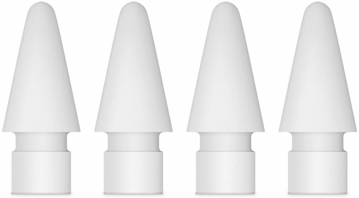 Наконечники Apple "Tips" для Pencil, для iPad, iPad Pro, iPad Mini, 4шт — фото 1
