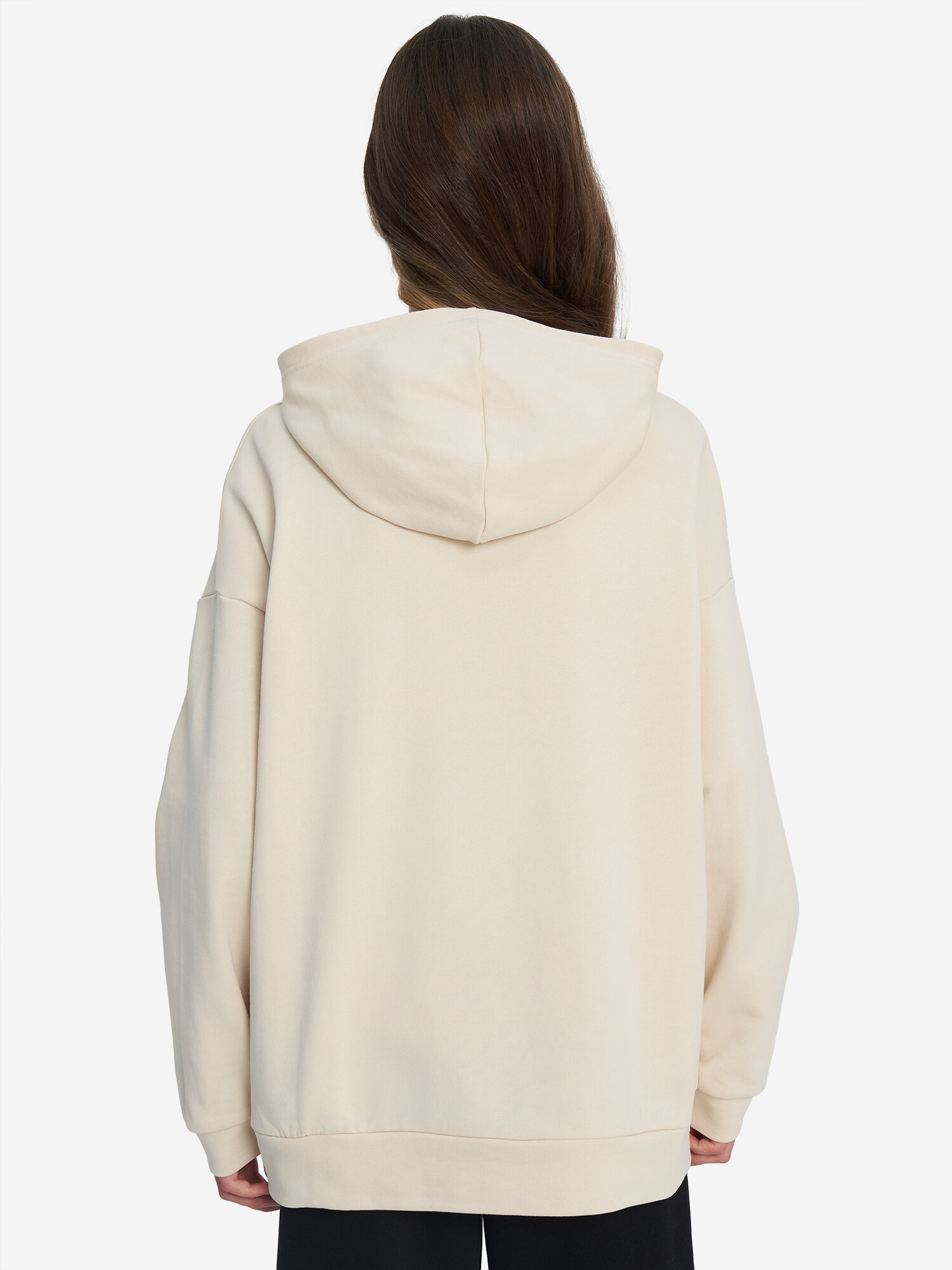 Худи Kappa, размер 158-164, светло-бежевый — фото 1