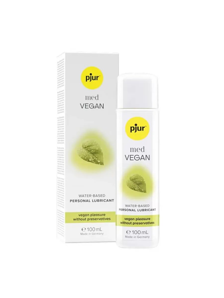 PJUR Med Vegan, Смазка Med Vegan на водной основе 100 мл