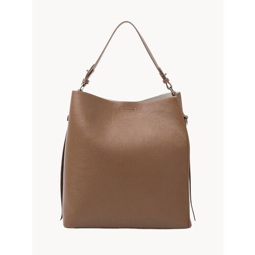 Сумка шоппер Franchesco Mariscotti Ricchi фактура зернистая черный black 22000₽