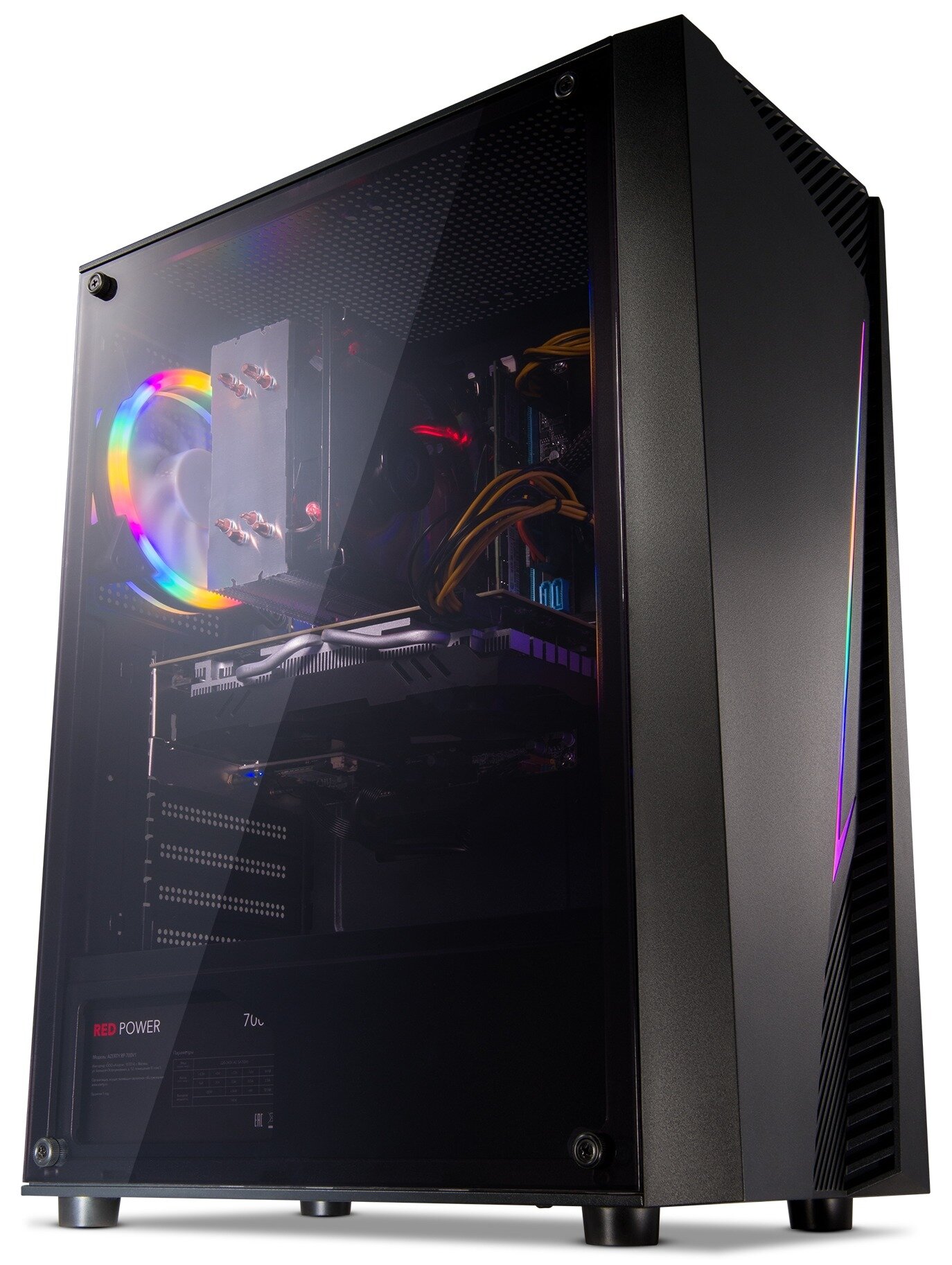 Системный блок Azerty AZ-0106 (Intel E5-2650V2 8x2,6GHz, 32Gb, 512Gb, RX580)