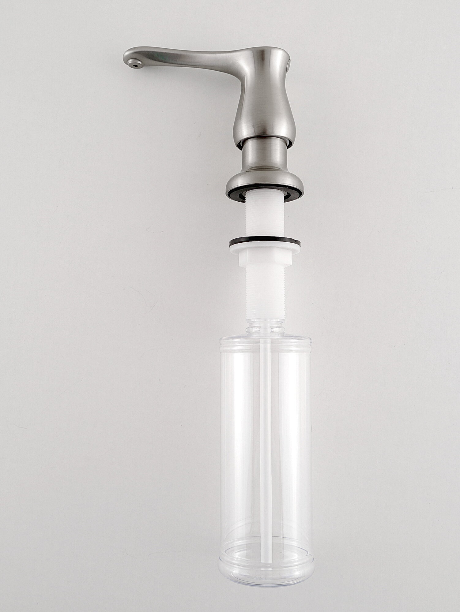 Дозатор Diadonna, для жидкого мыла, нержавеющая сталь, сатиновое золото — фото 1