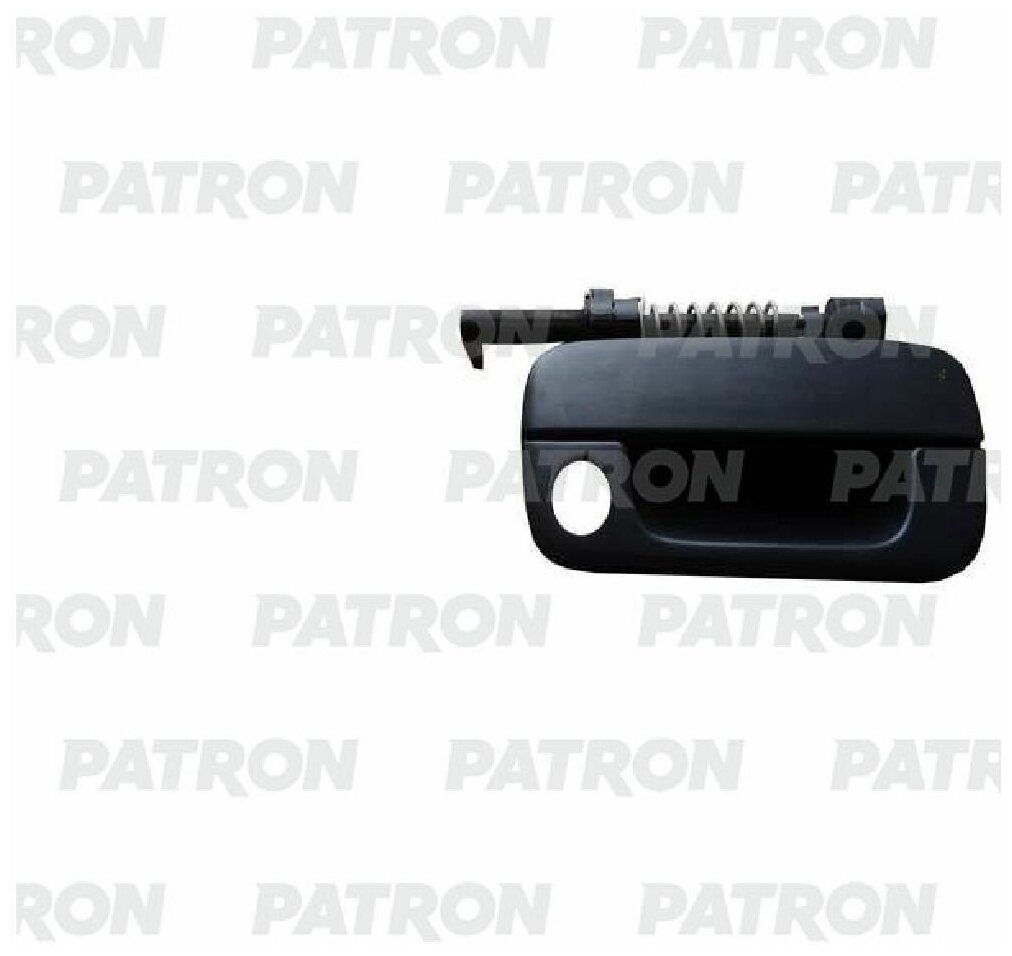 Ручка двери наружн передн прав текстурн черн PATRON P200096R