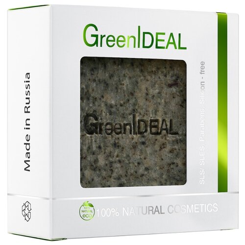 фото Кусковое мыло ручной работы GreenIdeal с липовым цветом, 100 г