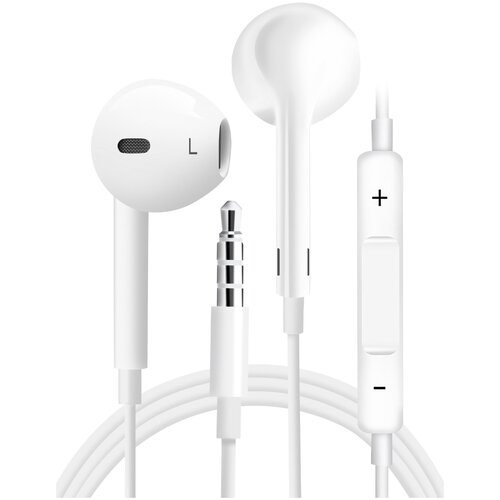 Наушники с Микрофоном Зарядка Проводные Вкладыши Jack 35 Недорогие Наушники 65900₽
