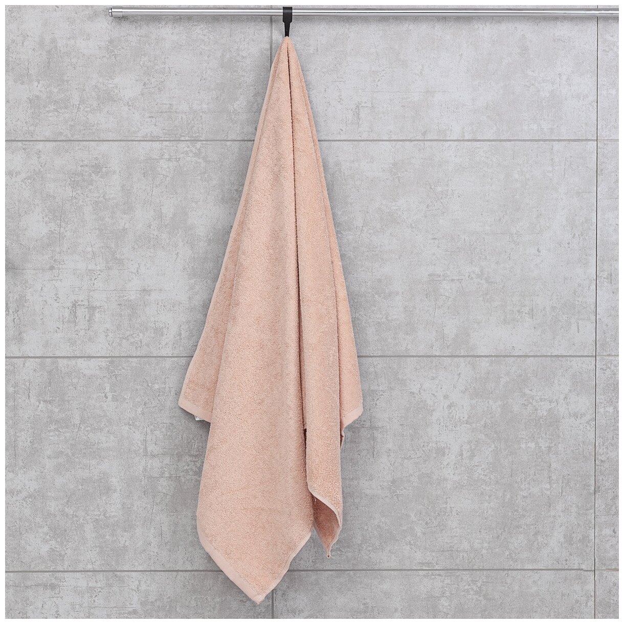 Махровое полотенце Sandal "люкс" 70*140 см, цвет - бежевый