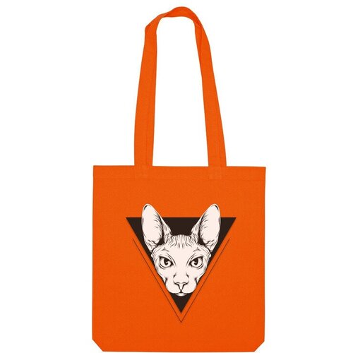 фото Сумка шоппер us basic, оранжевый