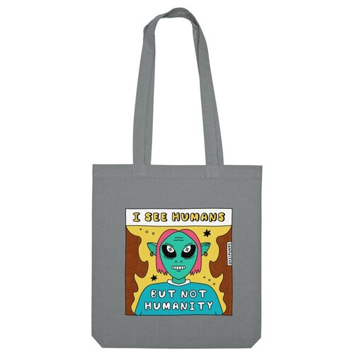 фото Сумка шоппер us basic, серый