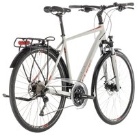 Дорожный велосипед Cube Touring Exc (2019) grey/orange 58 см (требует финальной сборки)