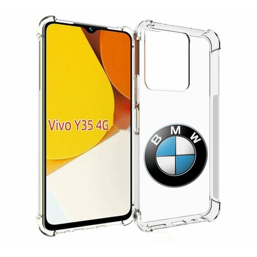 Чехол MyPads bmw-бмв-7 мужской для Vivo Y35 4G 2022 / Vivo Y22 задняя-панель-накладка-бампер чехол mypads бмв мотоцикл для vivo y35 4g 2022 vivo y22 задняя панель накладка бампер