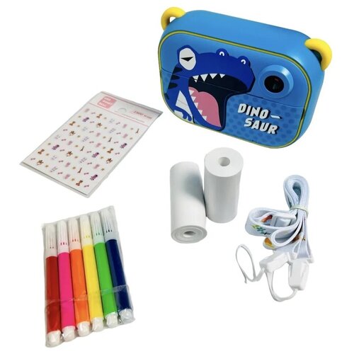 Детская wifi видеокамера фотокамера моментальной печати на термобумаге Динозавр 570000₽