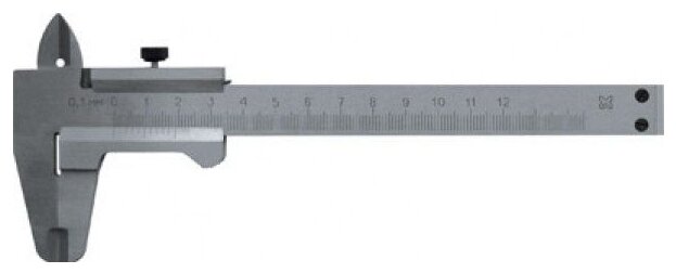 Нониусный штангенциркуль РОС 19825 125 мм, 0.1 мм