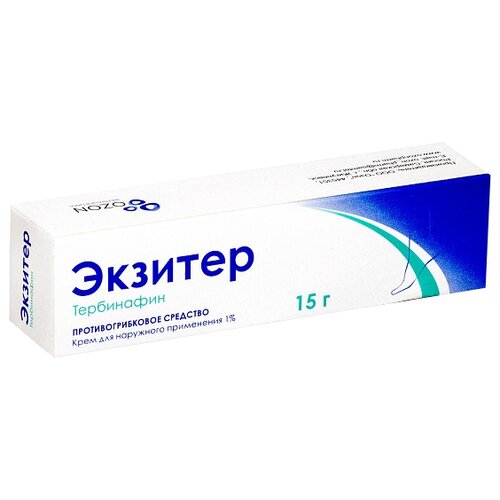 Экзитер крем д/нар. прим., 1%, 15 г, 1 шт.