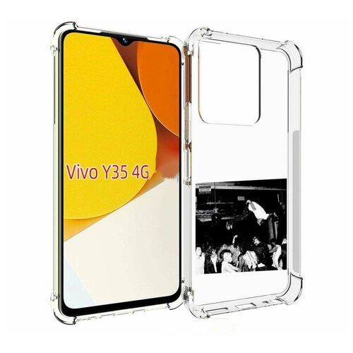Чехол MyPads Playboi Carti - Die Lit для Vivo Y35 4G 2022 / Vivo Y22 задняя-панель-накладка-бампер