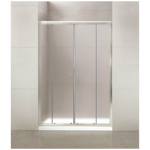 BelBagno Uno 170 см текстурное стекло профиль хром