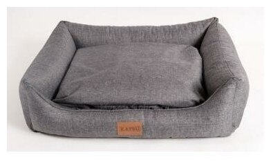 Лежанка для собак Katsu Sofa Opi XXL, размер 124х93х25см, серый