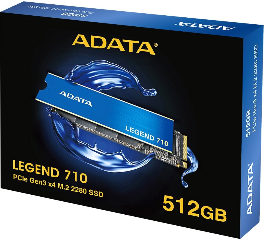 Твердотельный накопитель ADATA 512 ГБ M2 ALEG-710-512GCS