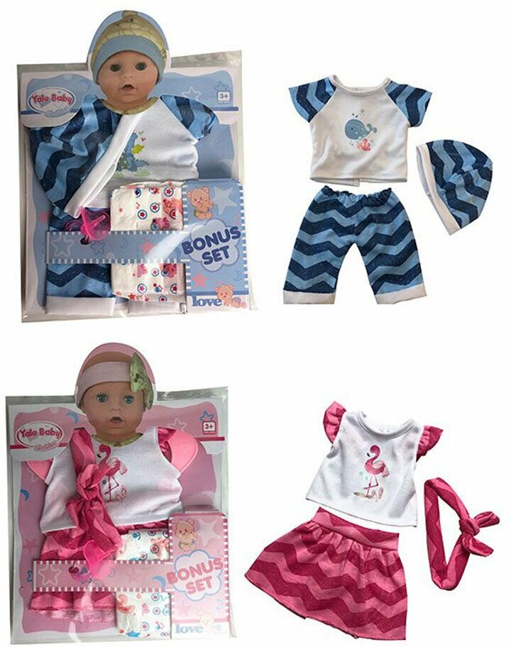 Одежда для кукол Yale Baby YLC40L / Микс