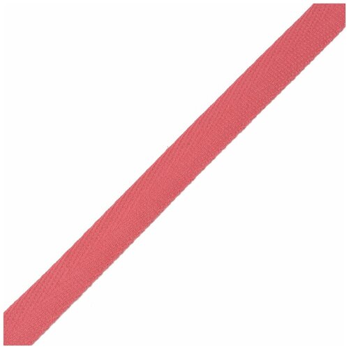 Тесьма киперная, цвет: ярко-розовый, 13 мм x 50 м
