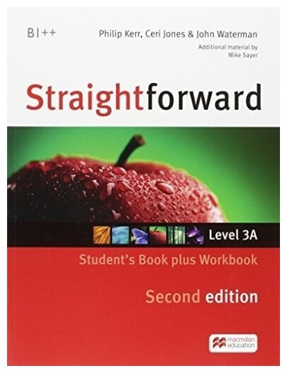 Книга Straightforward (Second Edition) split 3 Student's Book Pack A - фото №1