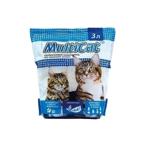Наполнитель силикагель MULTICAT (3л)