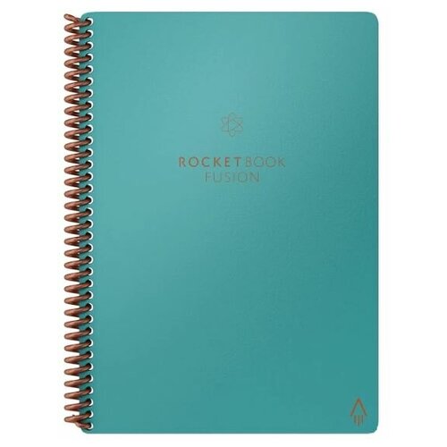 Интеллектуальный блокнот Rocketbook Fusion Executive Neptune Teal A5 (EVRF-E-RC-CCE-FR)