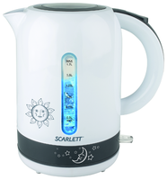 Чайник Scarlett SC-EK18P38, белый/серый