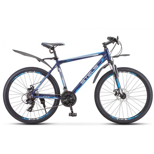 фото Горный (mtb) велосипед stels navigator 620 md 26 v010 (2020) рама 14" тёмно-синий