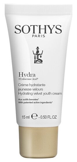 Sothys, Увлажняющий крем с anti-age эффектом комфортной текстуры Hydrating velvet youth cream, 15 мл.