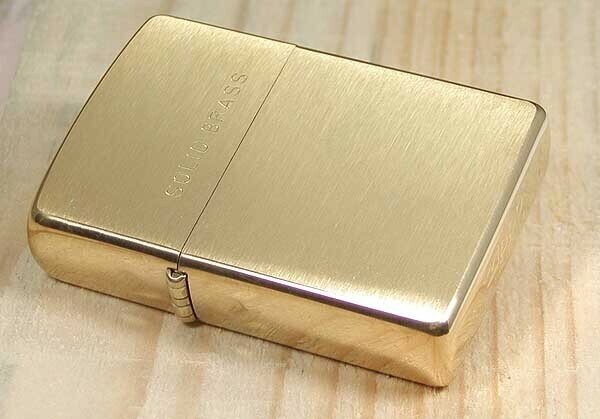 Зажигалка Zippo 204 Матовая Латунь