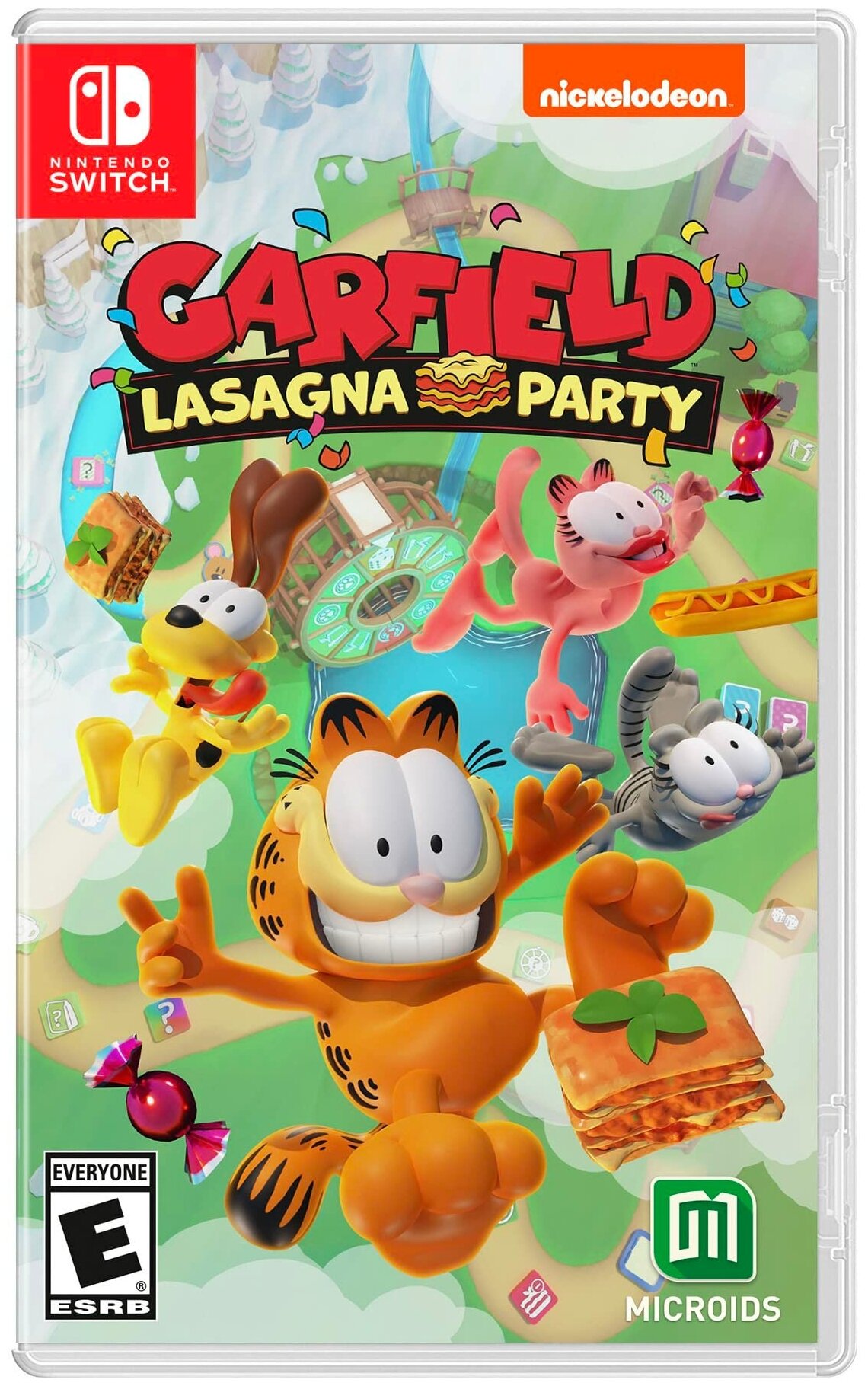 Игра Garfield: Lasagna Party для PS5 (русские субтитры)