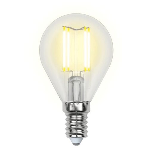 Лампа светодиодная Uniel UL-00000303, E14, G45, 6Вт, 3000 К