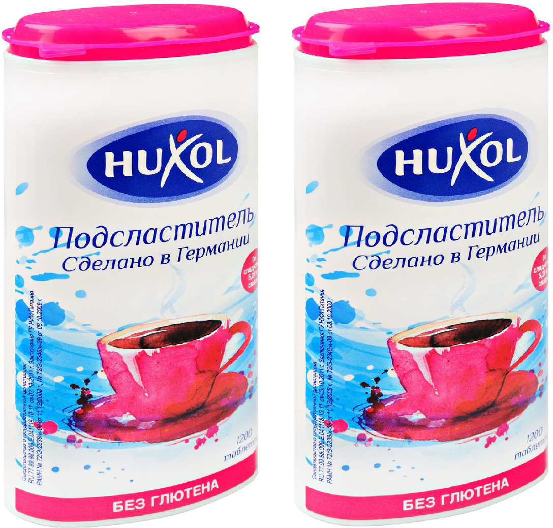 Подсластитель (заменитель сахара) таб. в дозаторе Huxol/Хуксол 650шт Nutrisun GmbH & Co. KG - фото №2