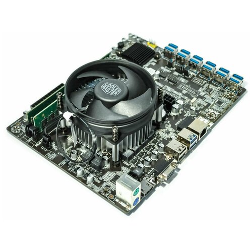 Материнская плата Комплект для майнинга мат плата проц память 16Gb 1521200₽