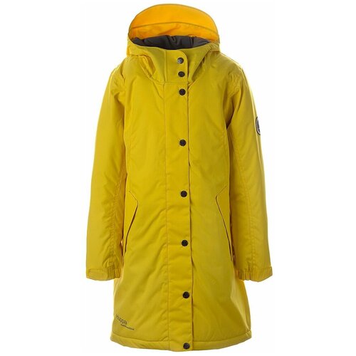 Пальто демисезонная Huppa 140 гр. Janelle 1 152 размер, желтый