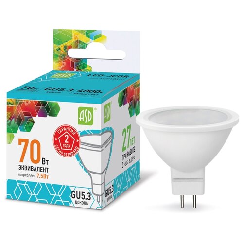 фото Лампа светодиодная asd