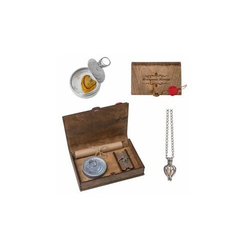 Оригинальный подарок женщине / Жемчужина желаний серебро 925 / Цепочка и кулон с натуральным жемчугом