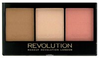 REVOLUTION Палетка для скульптурирования Ultra Sculpt & Contour Kit c04, light medium